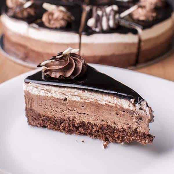 Trio Chocolate Cake | Pastry Shop Zafir - Premium Cakes and Desserts