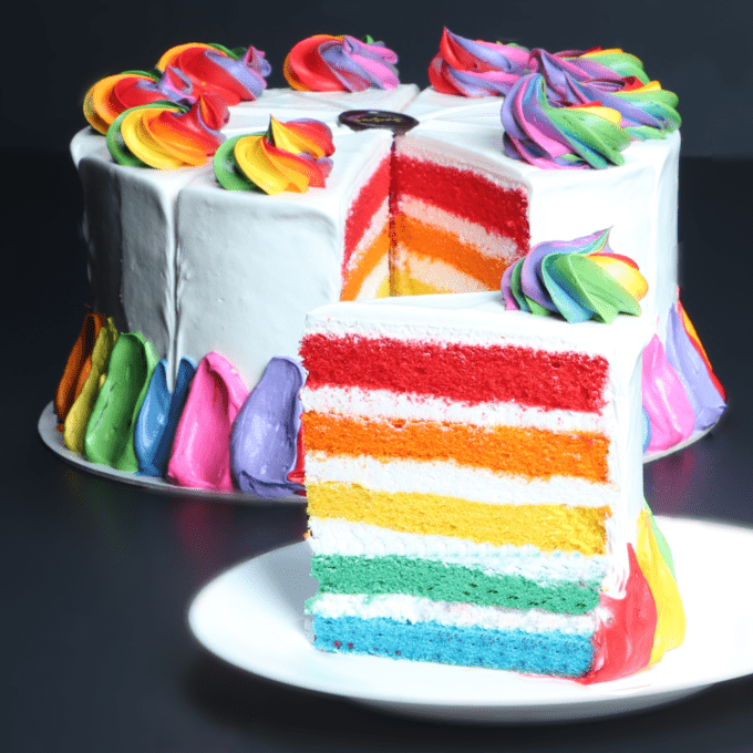 Rainbow Cake | Pastry Shop Zafir - Premium Cakes and Desserts